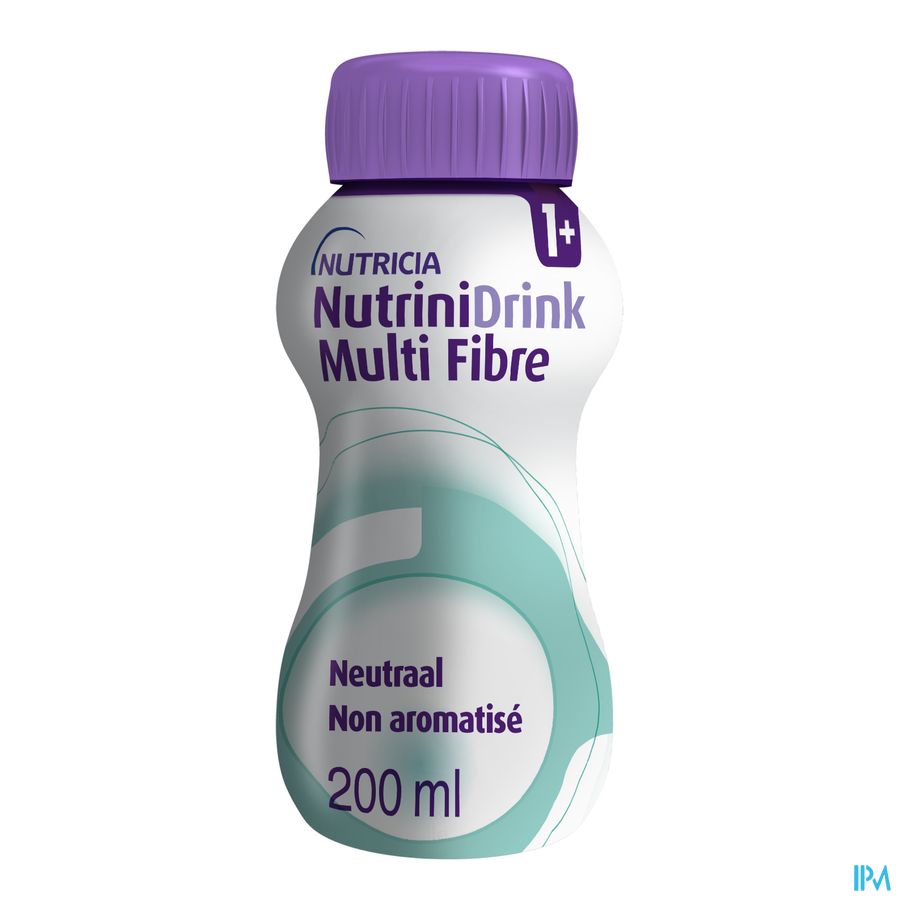 Nutrinidrink Multi Fibre Arôme Neutre Bouteille 200ml