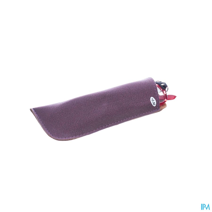 Pharmaglasses Lunettes Lecture Diop.+2.50 Red