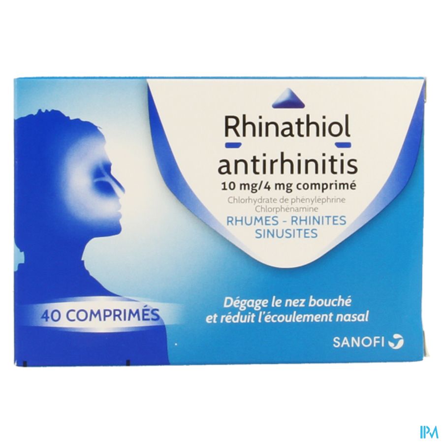 Rhinathiol Antirhinitis Tabl 40