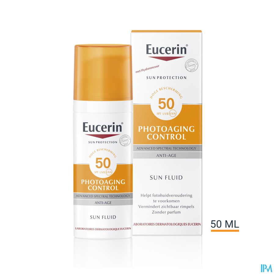 Sun Photoaging Control SPF 50 Fluide Anti-Age avec pompe 50ml