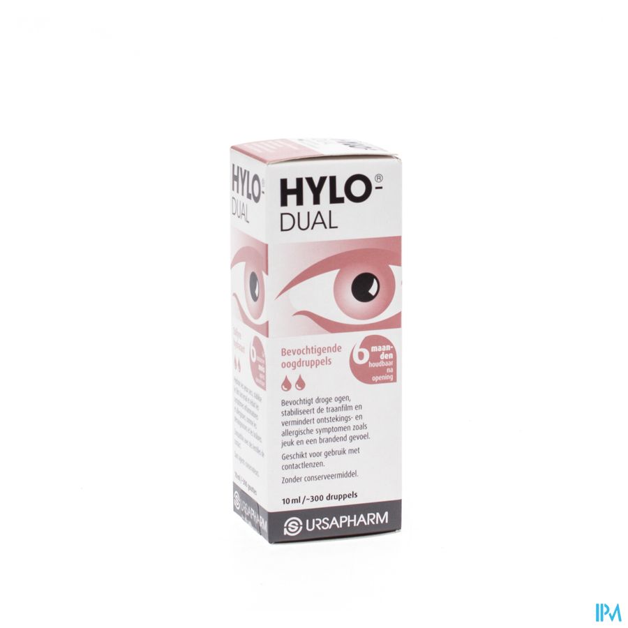 HYLO-Dual Gutt Oculaires 10Ml