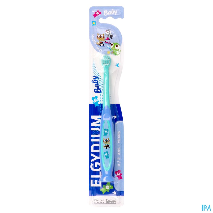 ELGYDIUM Baby - Brosse à dents bébé 0 à 2 ans