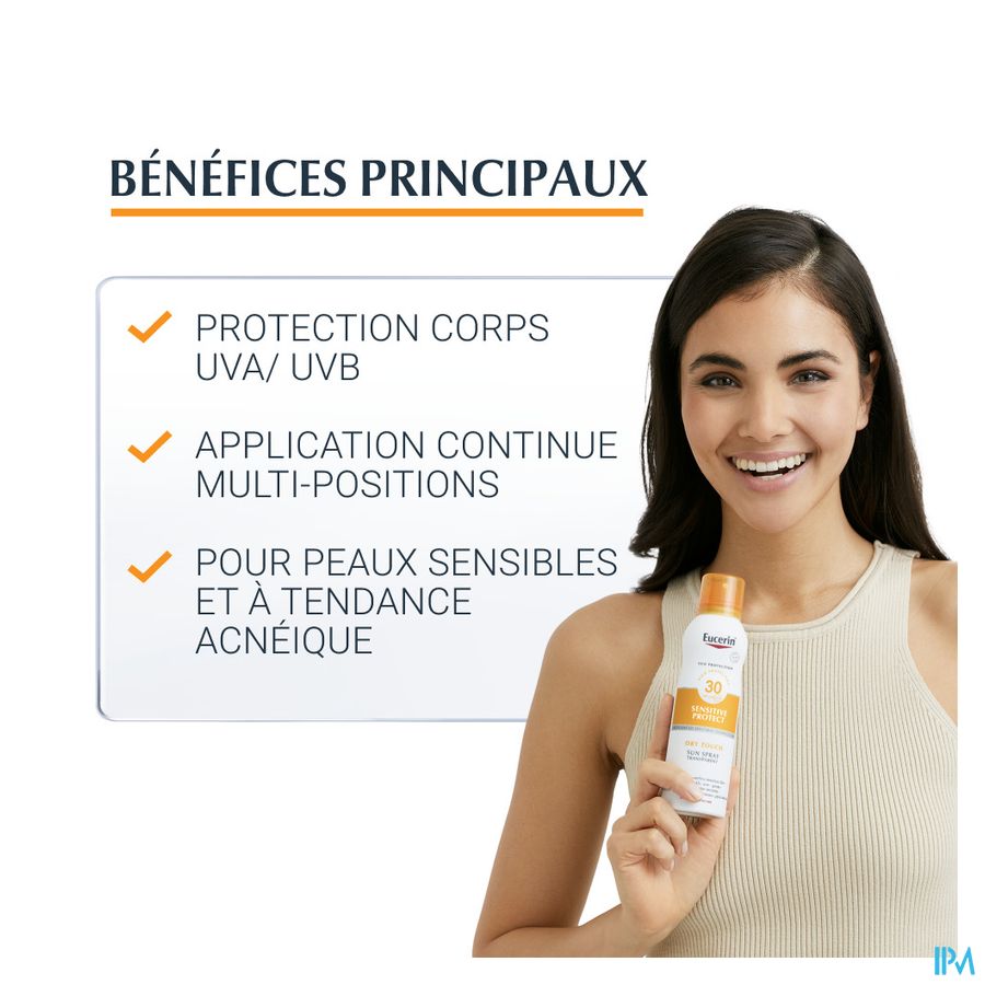 Sun Sensitive Protect SPF 30 Toucher Sec Brume Transparent  200ml