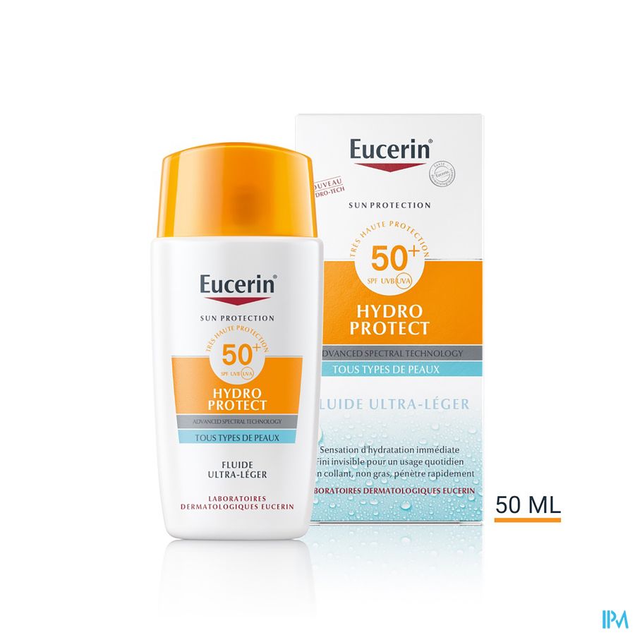 Sun Hydro Protect Fluide Ultra-léger Visage SPF50+ 50ml