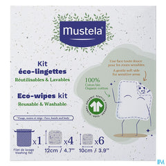 Mustela mon 1er kit eco lingettes 10 pcs