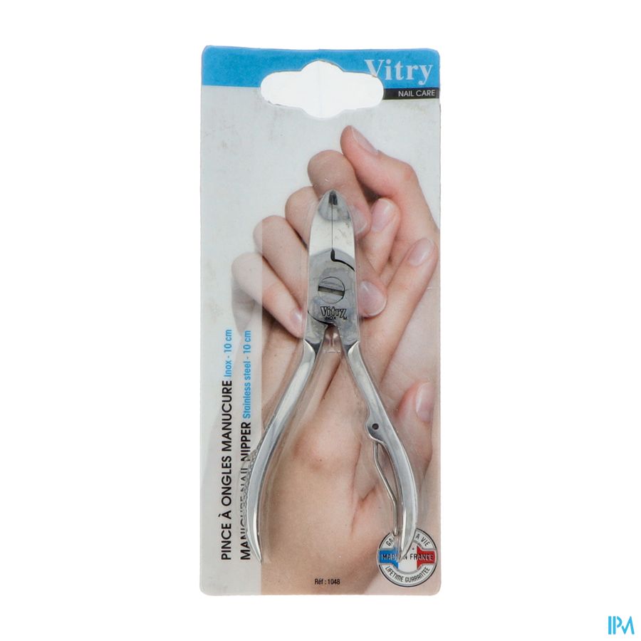 PINCE ONGLES INOX 10CM