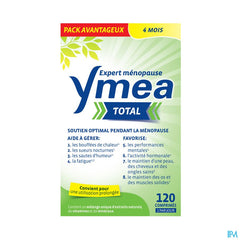 Ymea® Total 120 P. - Ménopause - Contre Bouffées De Chaleur & Fatigue