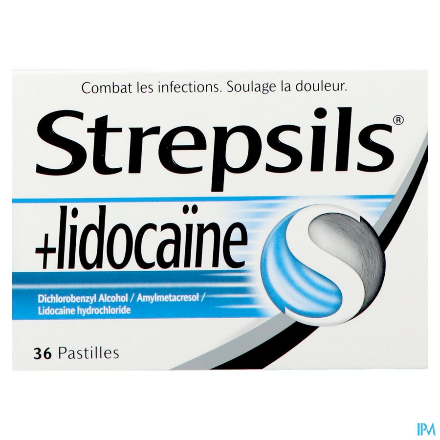 Strepsils + Lidocaine Past 36