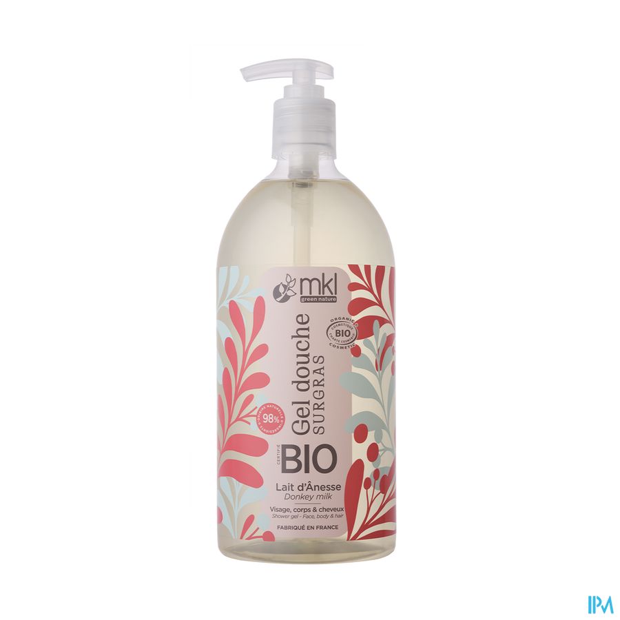 Mkl Gel Douche Bio Lait Anesse Fl Pompe 1l