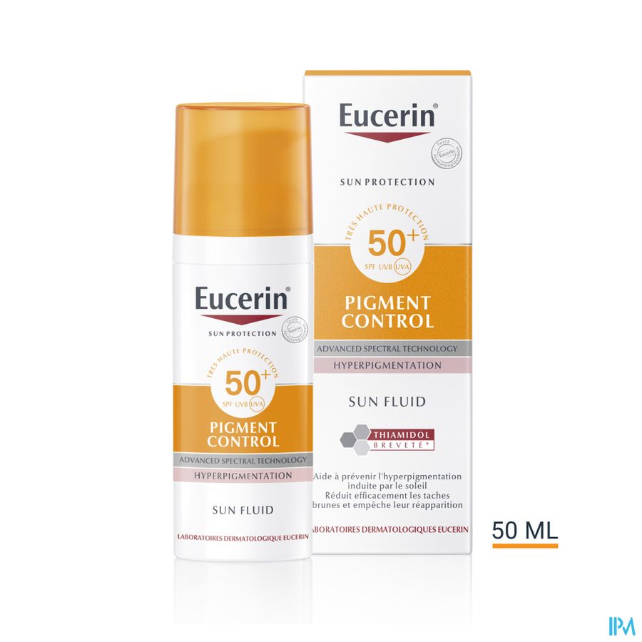 Sun Pigment Control SPF 50+ Fluide Hyperpigmentation avec pompe 50ml