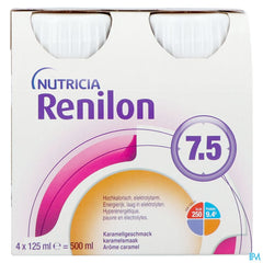 Renilon 7.5 Caramel Bouteille 4x125ml 177026 Nf