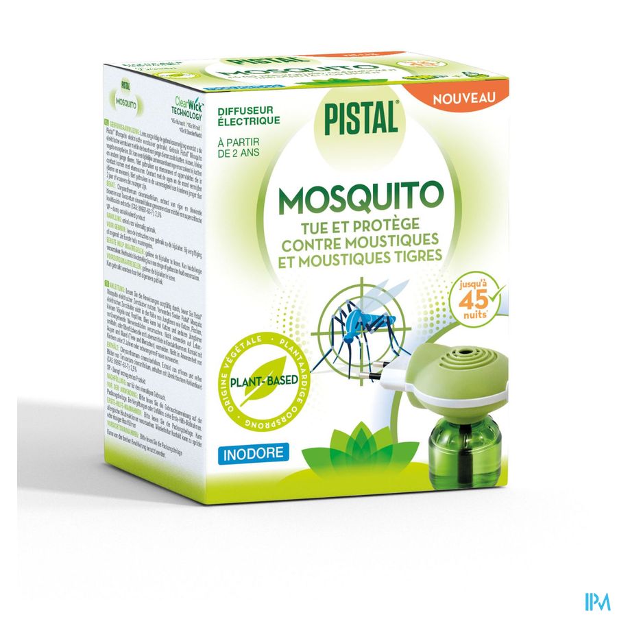 PISTAL MOSQUITO DIFFUSEUR ELECTRIQUE