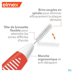 Elmex Set Brossettes Interdentaires Iso 1 0,7mm 8