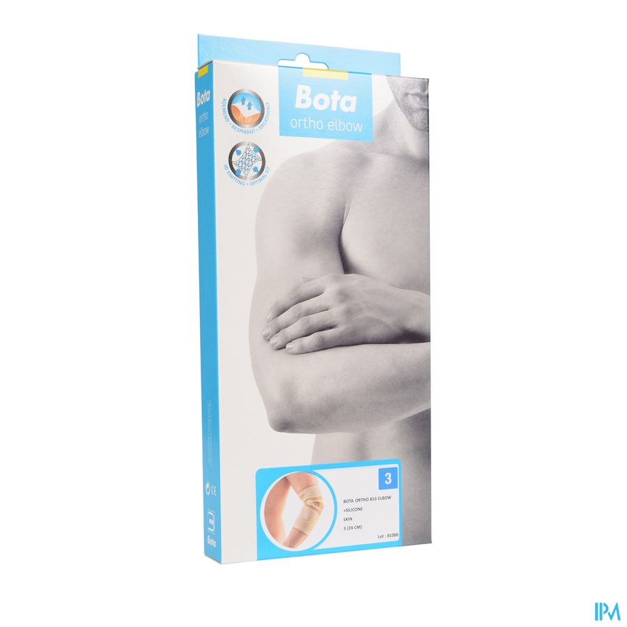 BOTA ORTHO ELBOW 810 +SILICONE BEIGE \ 3 = 24 cm