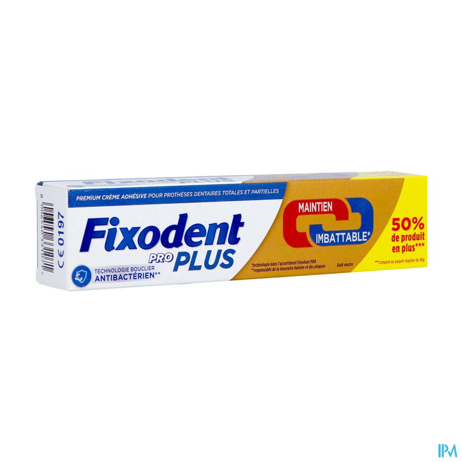 Fixodent Proplus Dual Power Tube 60g