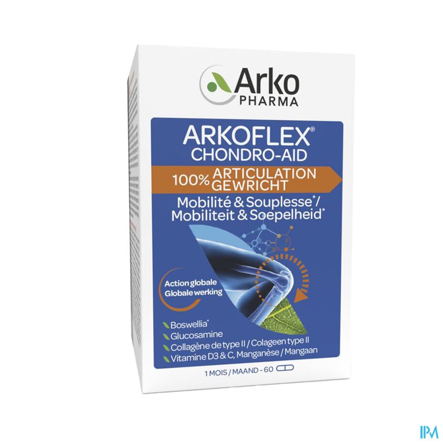 Arkoflex Chondro-aid 100% Articulations Caps 60