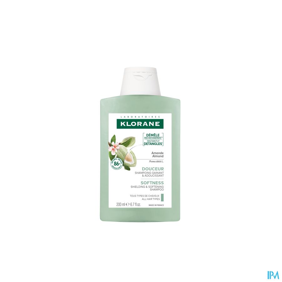 Klorane — Shampoing Gainant à l’Amande — Tous types de cheveux
