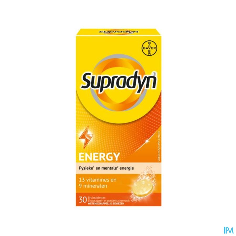 Supradyn Energy Comp Efferv. 30 Nf Rempl.3150257