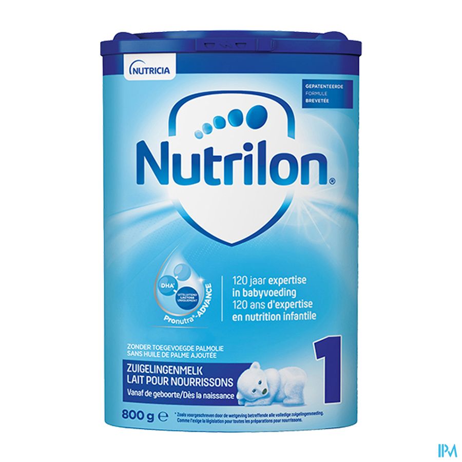 Nutrilon 1 Lait pour nourrissons 0-6 mois lait en poudre boîte 800g