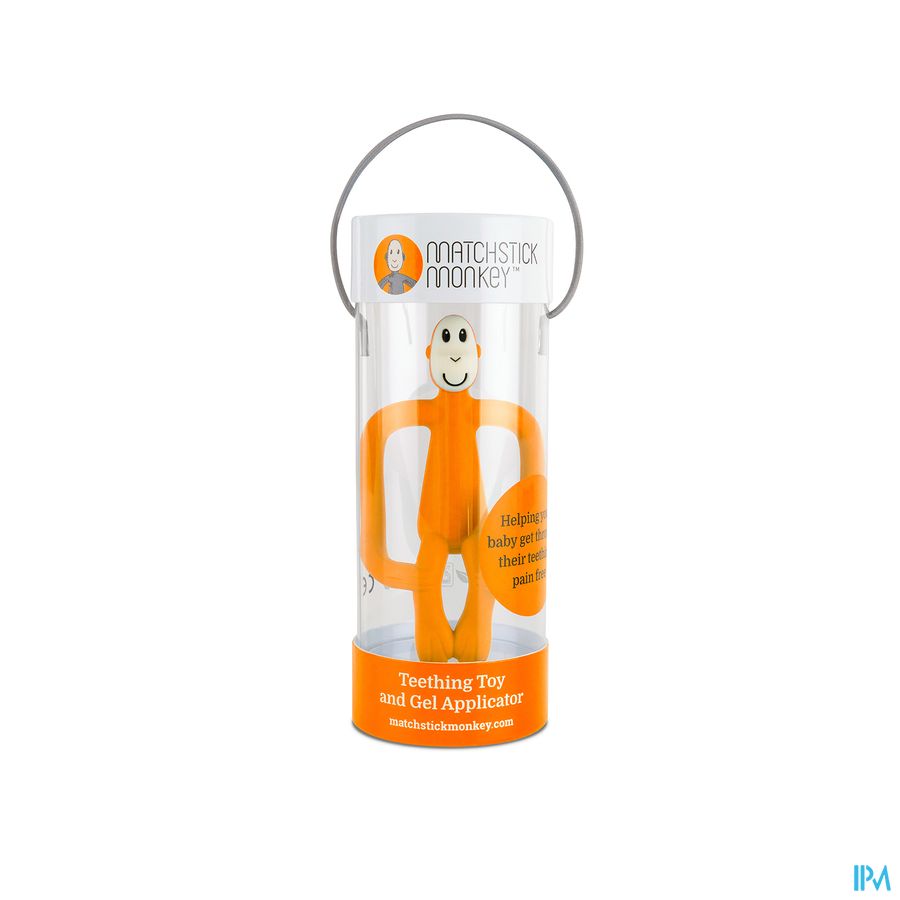 Matchstick Monkey Anneau Orange