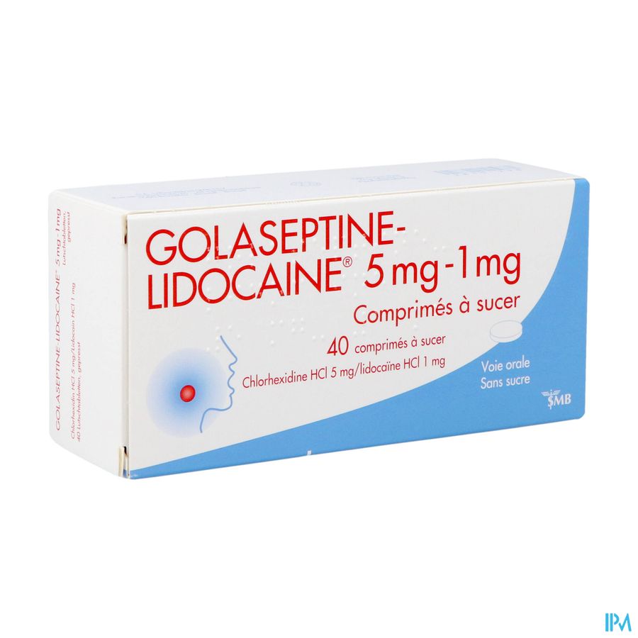 Golaseptine Lidocaine Comp A Sucer 40