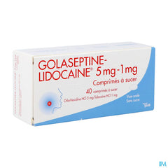 Golaseptine Lidocaine Comp A Sucer 40