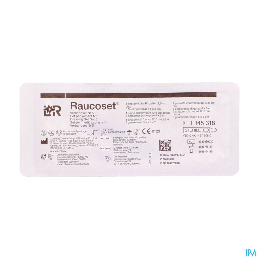 Raucoset Set Pansement Nr 5 145318