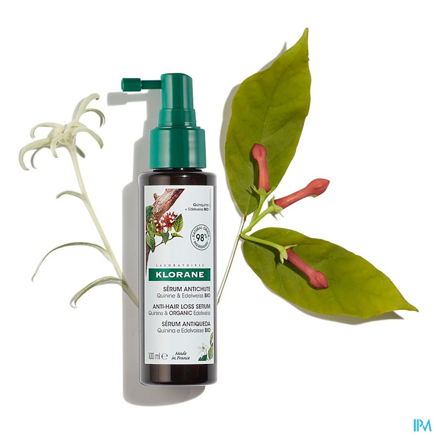 Klorane - Sérum antichute à la Quinine & Edelweiss BIO - Chute de cheveux