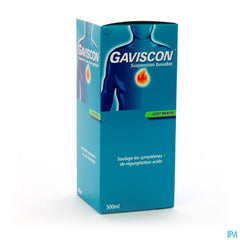 Gaviscon Menthe Munt Susp Buv 500ml