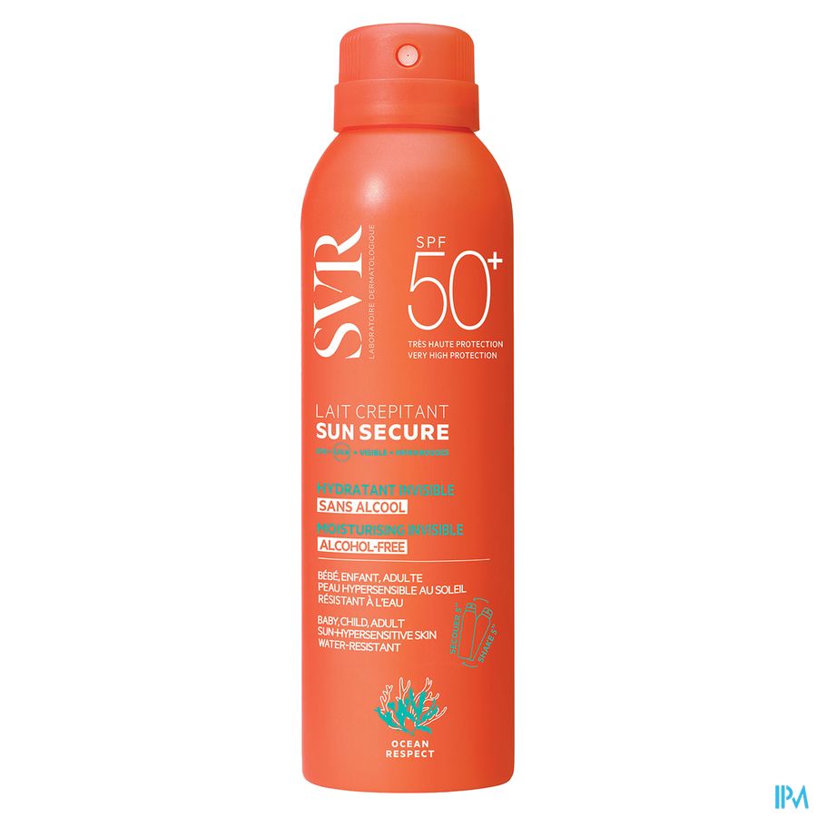 Svr Sun Secure l Crepitant Spf50+ Lait 200ml
