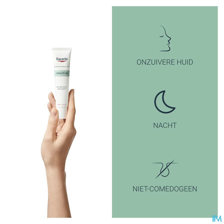 DermoPure K¹º Soin Rénovateur Cutané Acné Peau à Imperfections Tube 40ml