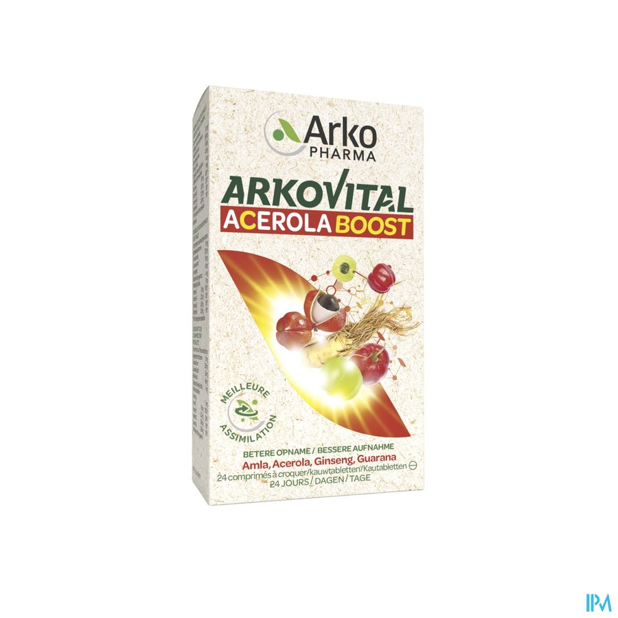 Arkovital Acerola Boost Comp Croq. 24