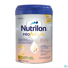 Nutrilon Profutura 2 composition unique DUOBIOTIK Lait de suite bébé 6 à 12 mois poudre 800g