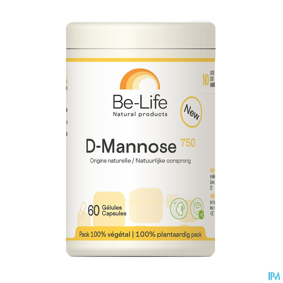 D-mannose 750 Be Life Caps 60