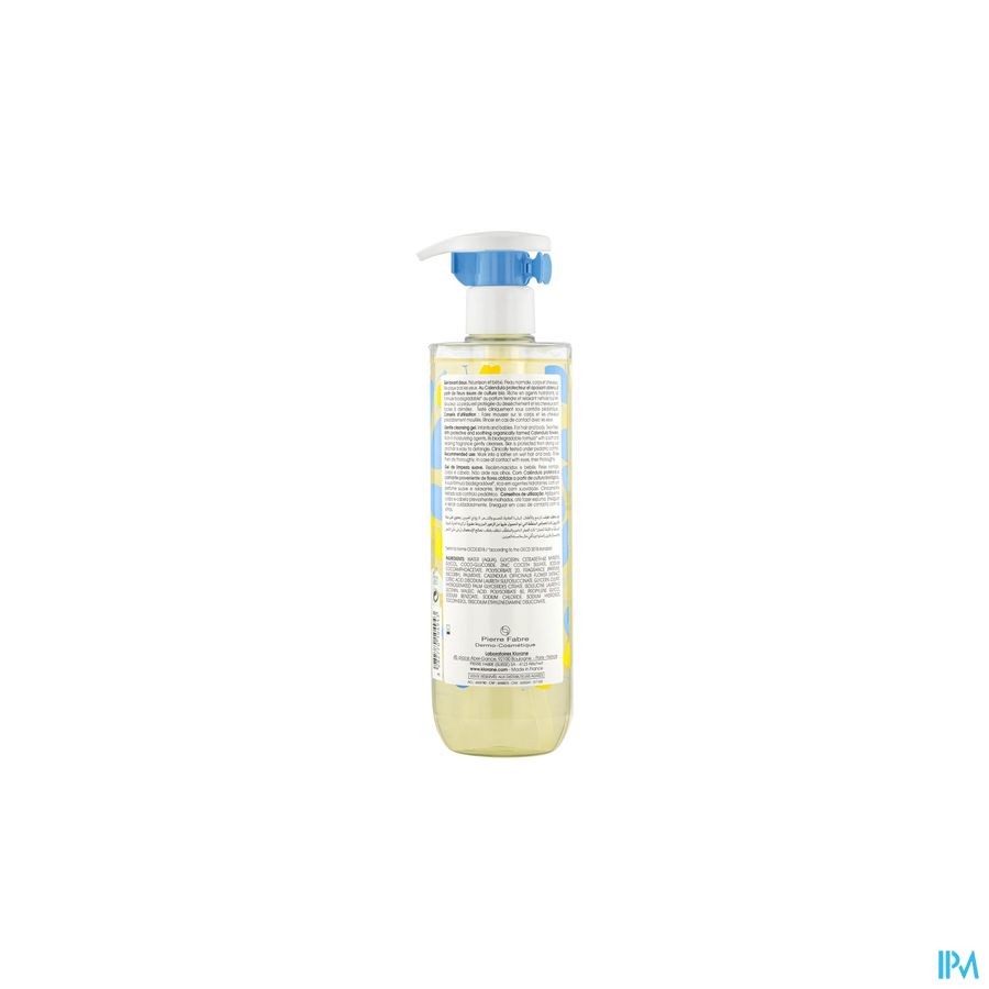 Klorane - Gel lavant doux au Calendula apaisant - Bébé - Corps et cheveux - Peau normale