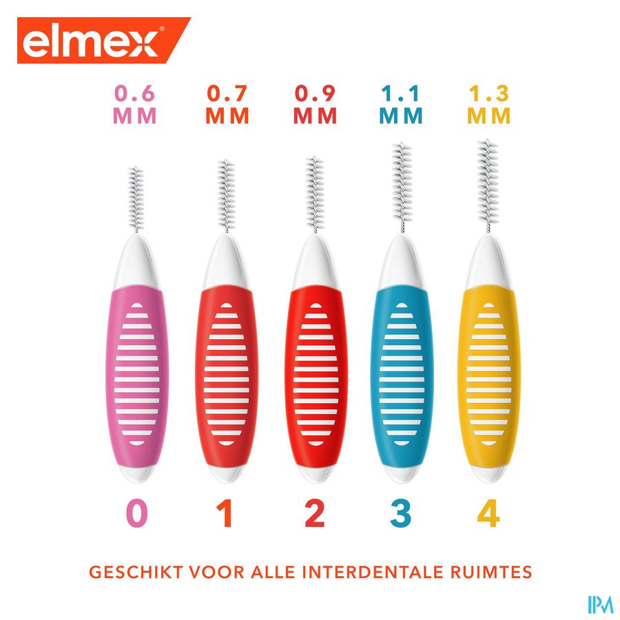 Elmex Set Brossettes Interdentaires Iso 4 1,3mm 8