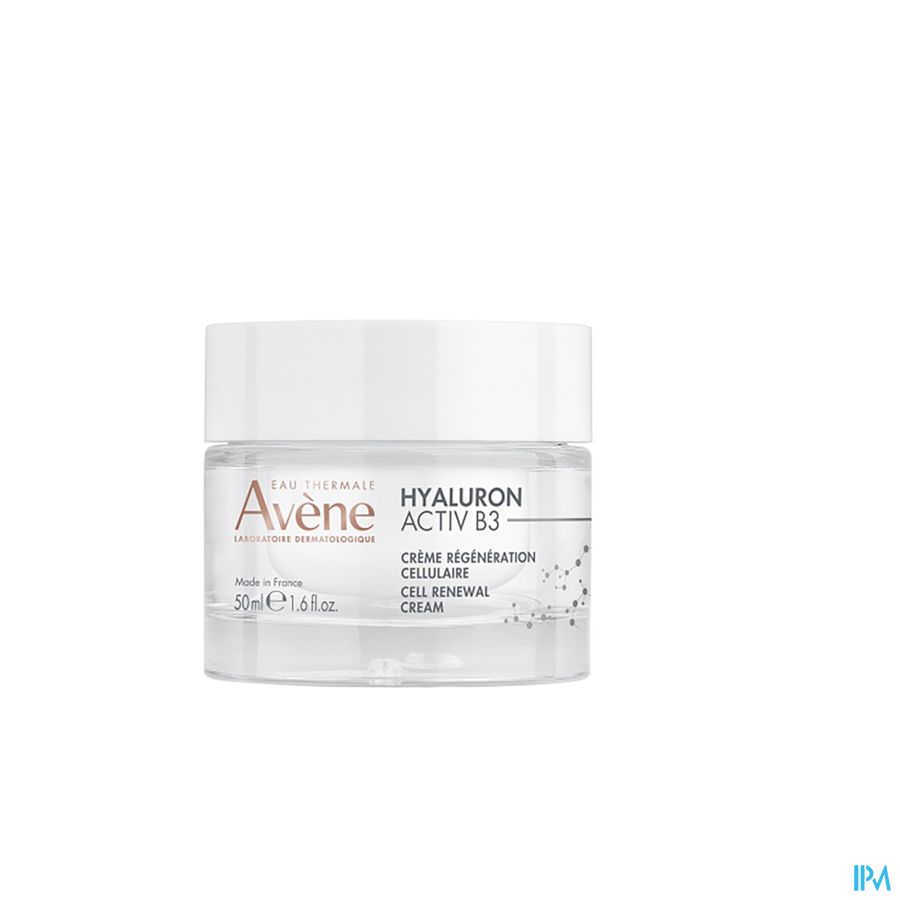 Eau thermale Avène Hyaluron Activ B3 Crème régénération cellulaire Anti-Age acide hyaluronique 50 ml
