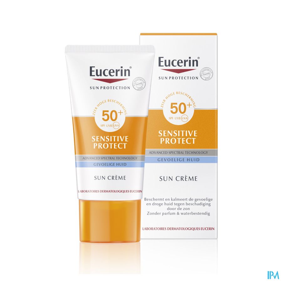 Sun Sensitive Protect SPF 50+ Crème Peau Sensible Tube 50ml