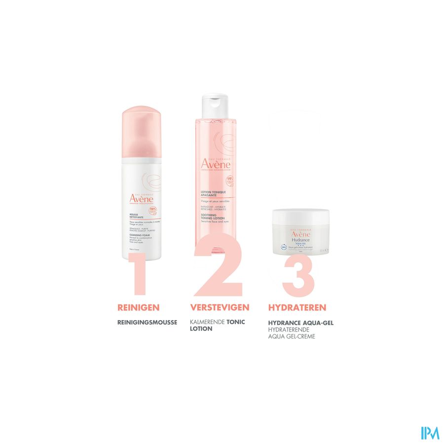 Eau Thermale Avène - Lotion tonique apaisante visage et yeux sensibles