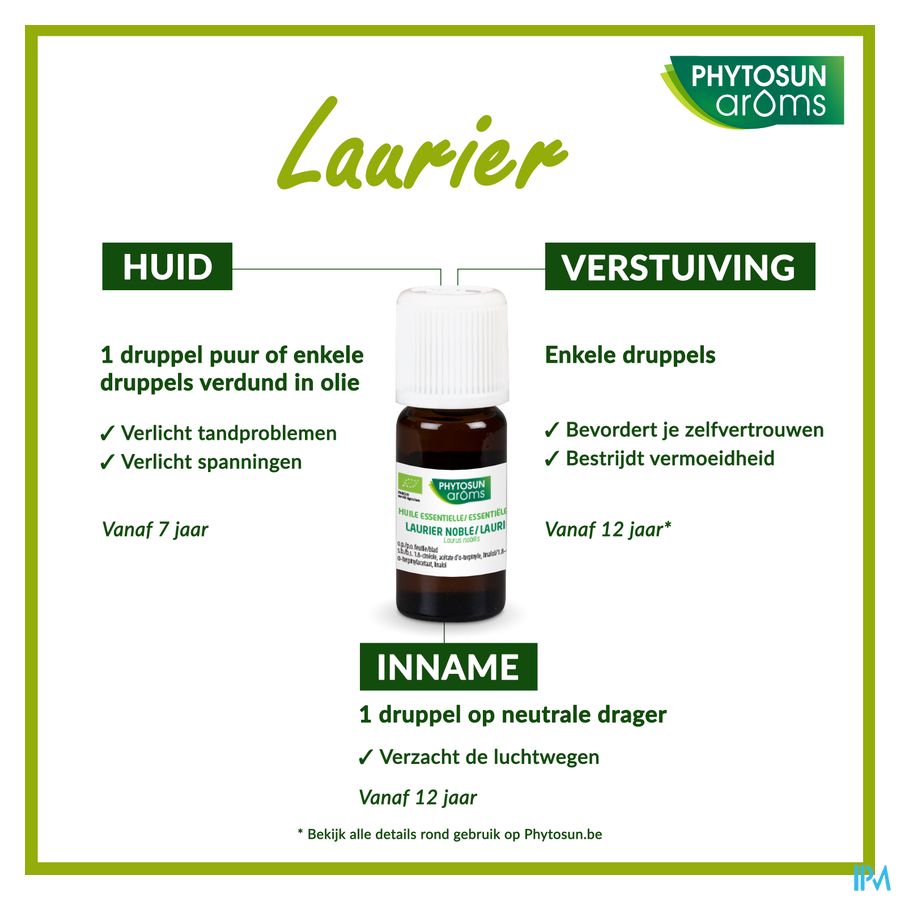 Phytosun® Laurier Noble Bio 5ml Be2