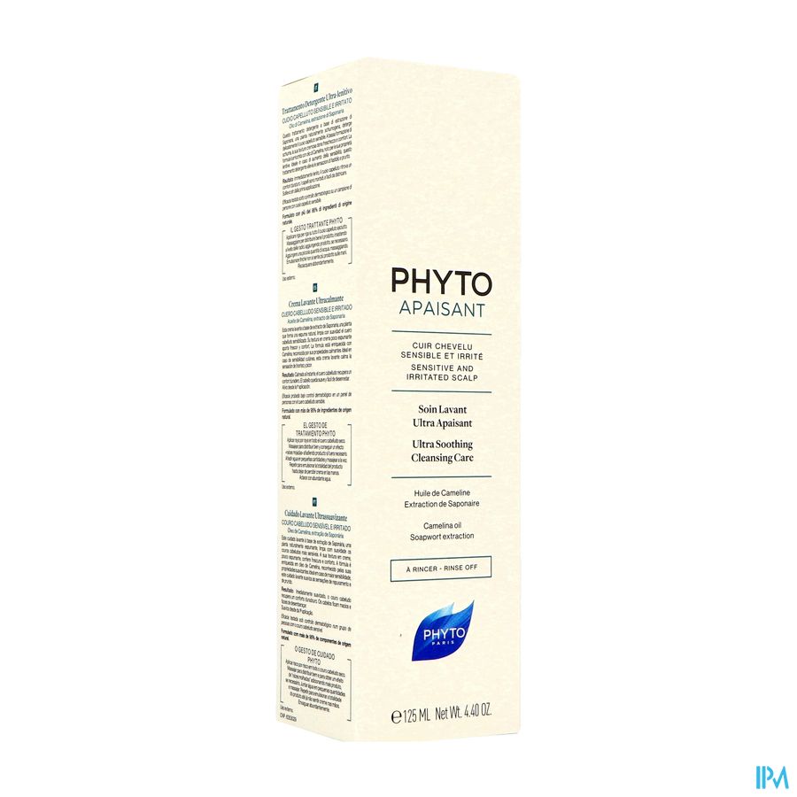 Phyto Shampoo Confort Ultra Apaisant Tube 125ml