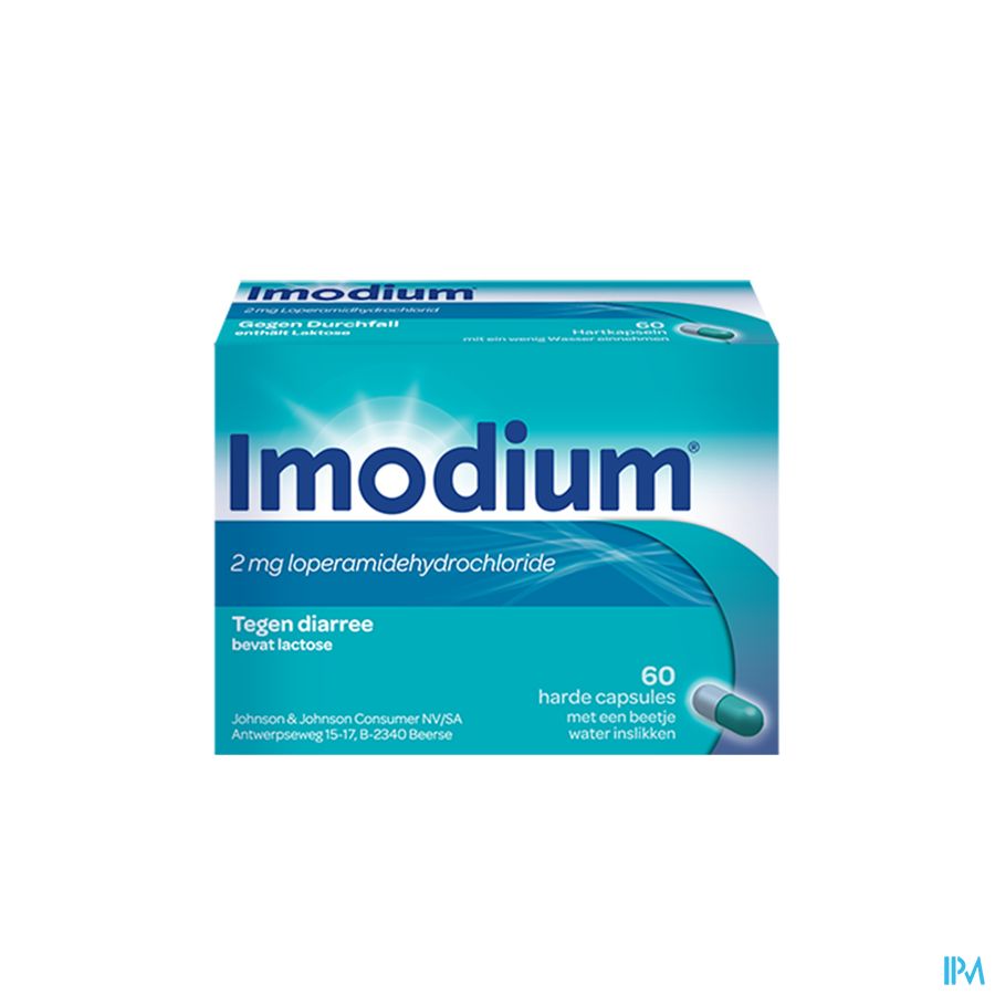 Imodium® capsules, traitement de la diarrhée, 60 gélules