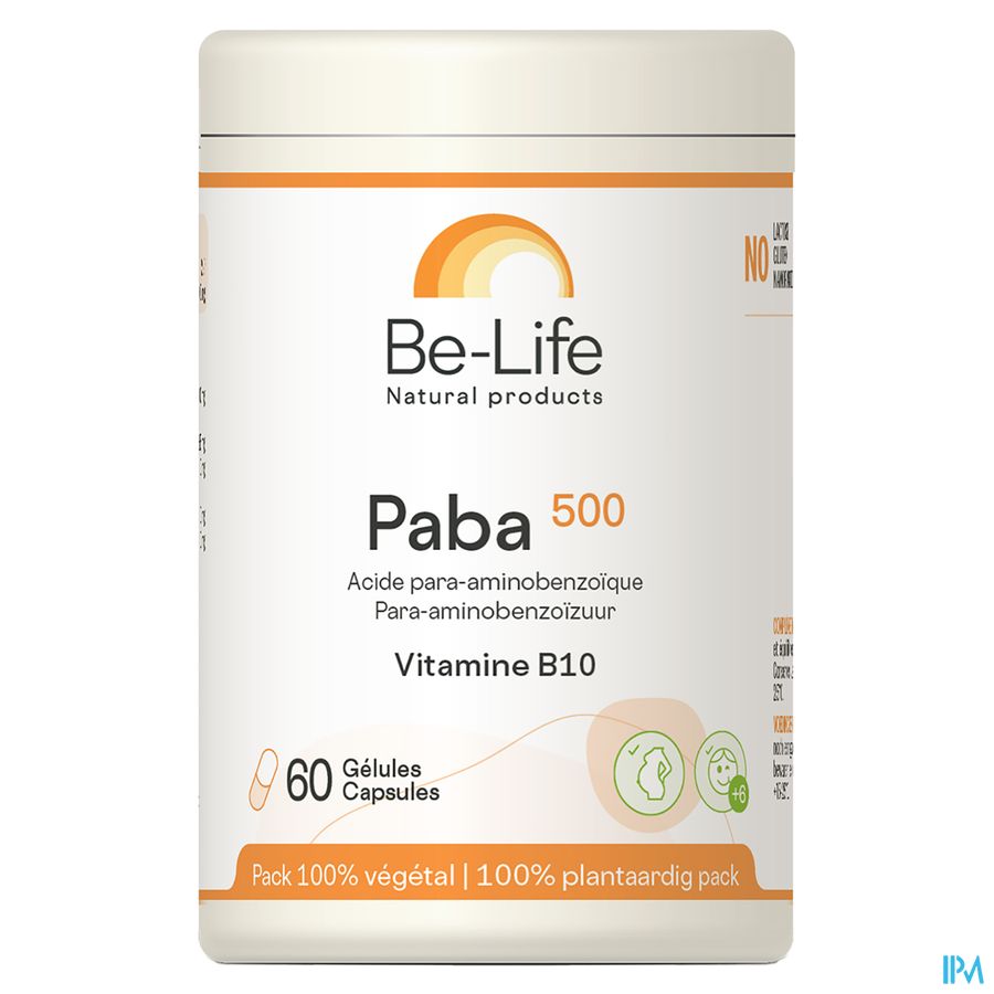 Paba Vitamines Be Life Gel 60x500mg