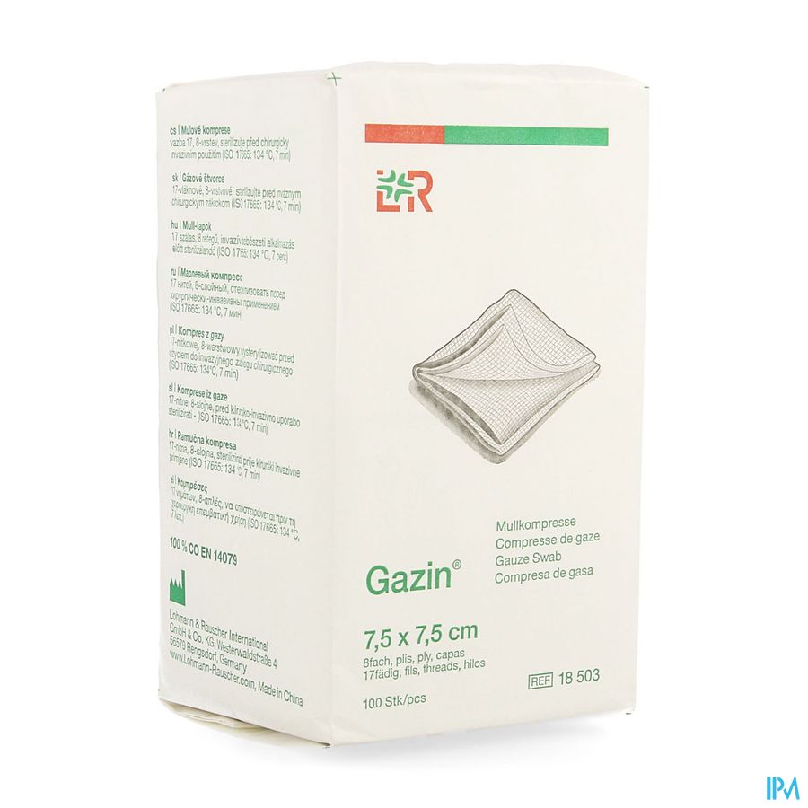 Gazin Cp N/ster 8p 7,5x 7,5cm 100 18503