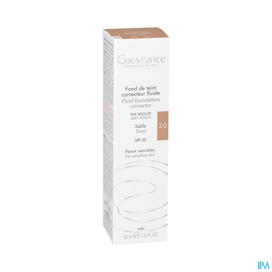 Eau Thermale Avène COUVRANCE Fond de teint correcteur fluide Sable