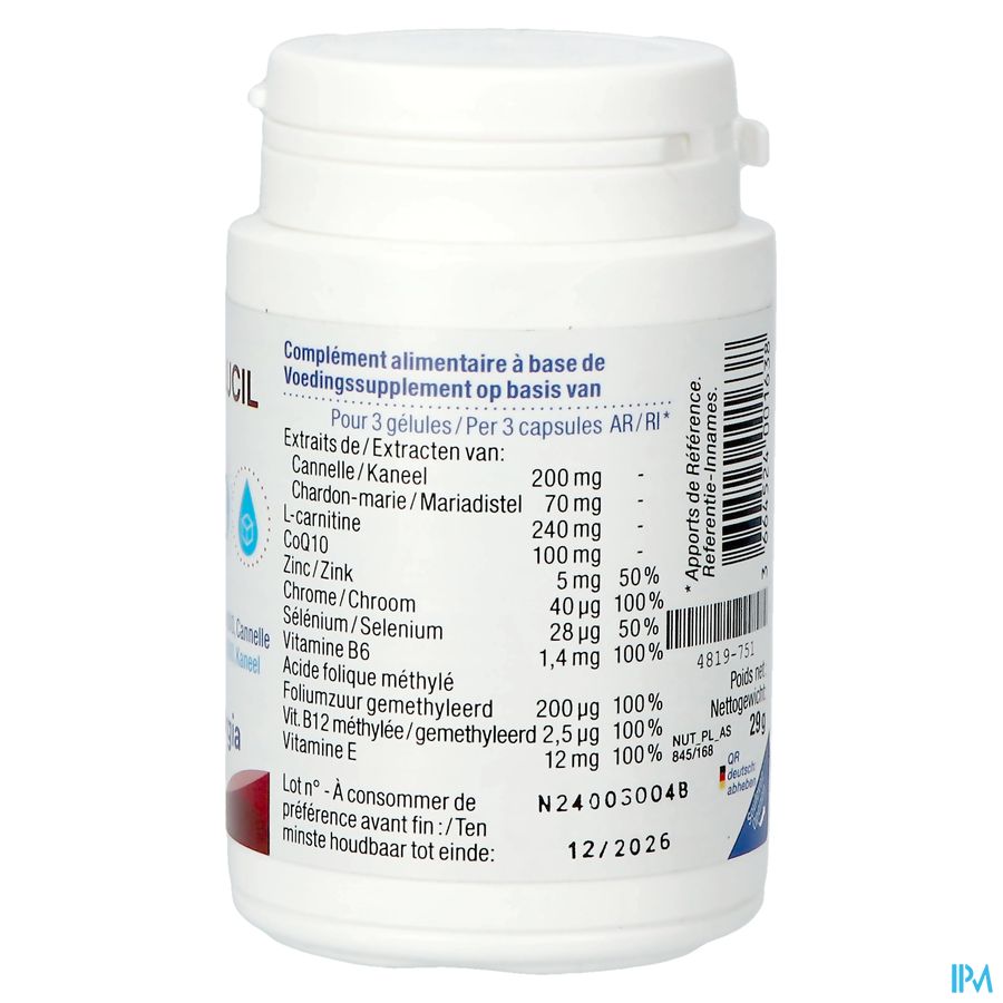 Ergyglucil Caps 60