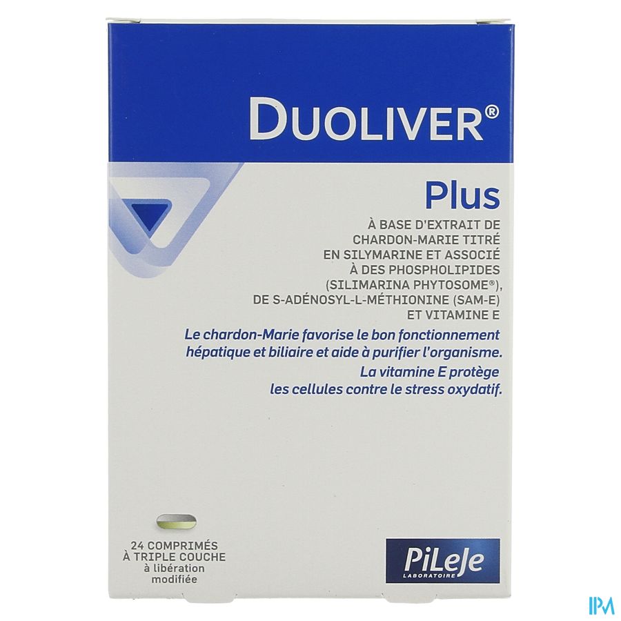 Duoliver Plus Triple Couche Caps 24