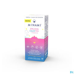 Minami Epa+dha Liquid Mini + Vit D3 Fl 100ml