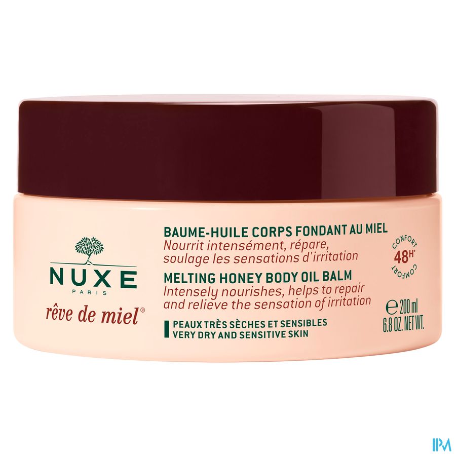 Nuxe Reve De Miel Baume Huile Corps Fond. 48h200ml