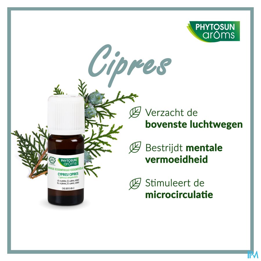 Phytosun® Huile Essentielle Cypres Bio 10ml